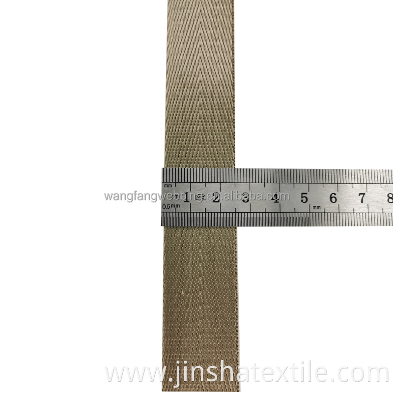 Herringbone nylon webbing wholesale price multi-size optional webbing bag webbing strap